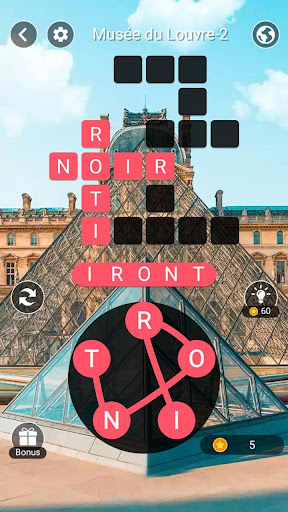 Télécharger Voyage des Mots -Jeu de Mots Croisés avec Carte APK MOD (Astuce) screenshots 2