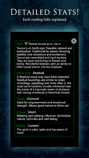 Ghostcom™ Radar Pro Messages Screen 2