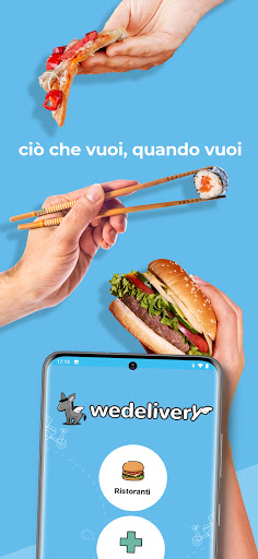 Android application Wedelivery screenshort