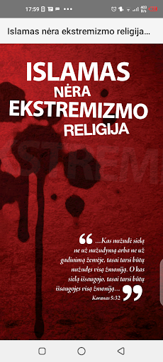 Islama nėr ekstremizmoreligija Screen 3