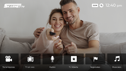 Android application Skarnet TV screenshort