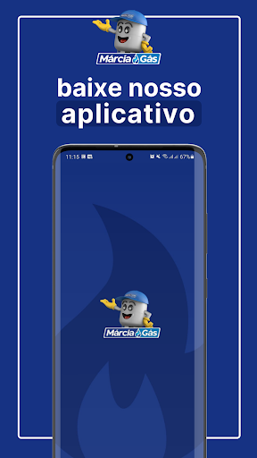 Android application Márcia Gás screenshort