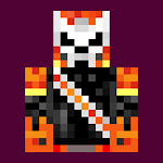 Cover Image of Download Ghost Rider Minecraft Skin  APK