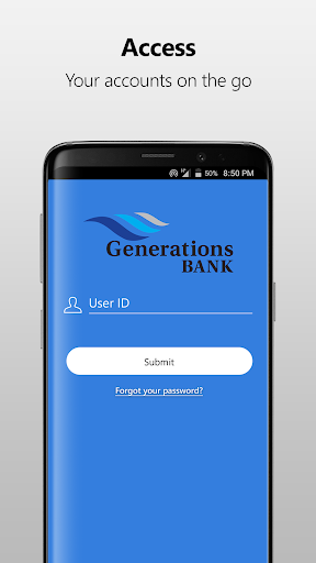 Android application Generations Bank Mobile screenshort