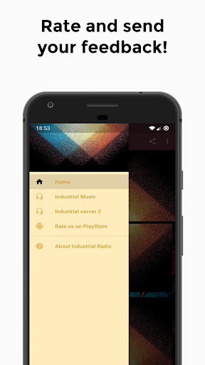 Industrial Music Radio Screenshot 4 - AppWisp.com