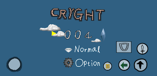 Android application CRYGHT screenshort