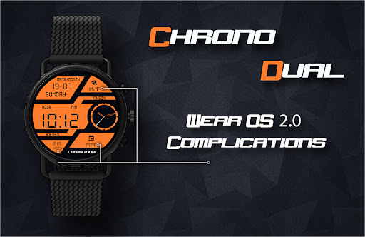 Chrono Dual Watch Face Screen 3