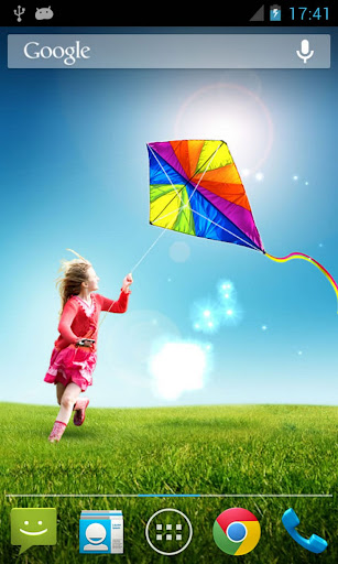Kite Live Wallpaper Screen 3