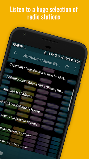 Afrobeat Music Radio Screenshot 2 - AppWisp.com