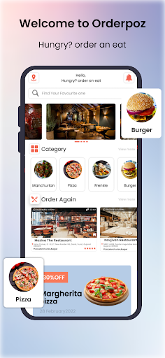 Android application Orderpoz screenshort
