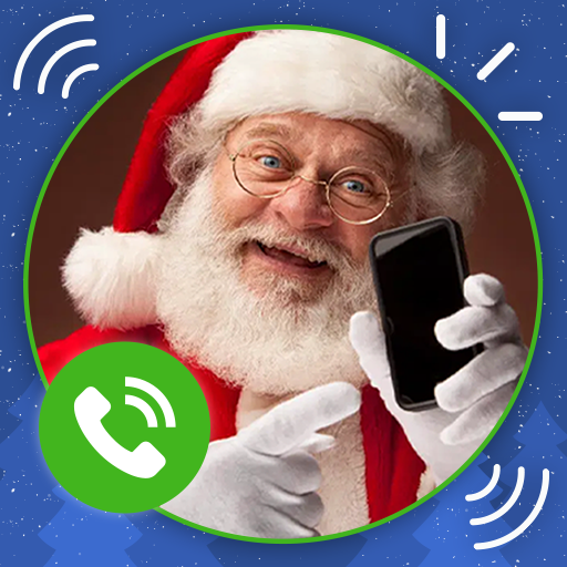 Santa Claus Christmas Call  Icon