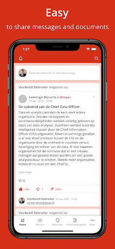 Android application BME Connect screenshort