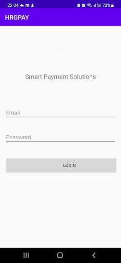 Android application HRGPAY screenshort