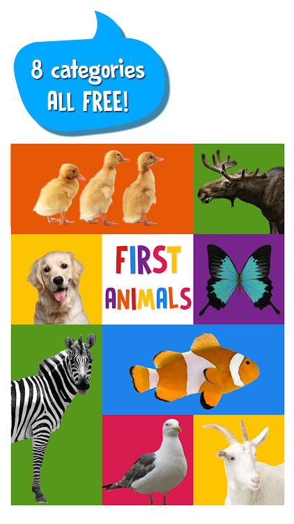 First Words for Baby: Animals - 3.1 - (Android)