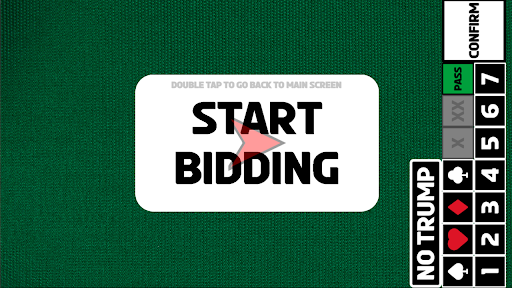 B-cubed : Bridge Bidding Box Screen 2