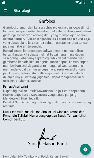 Grafologi Analisa Kepribadian Screen 3