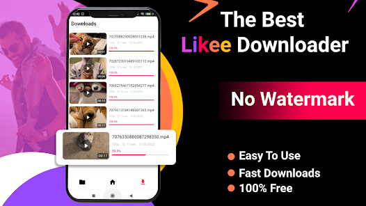 Video Downloader for Likee 1.0.5 APK + Mod (Unlimited money) untuk android
