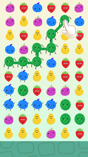 Android application Melon Fruit Merge Line Puzzle screenshort