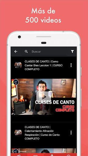 Aprender a Cantar - Lecciones Screen 3