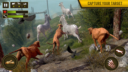 Android application Wild Dog Pet Simulator Games screenshort