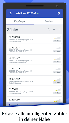 Netztester WMR Screen 2