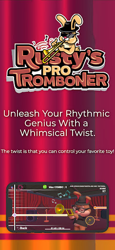 Android application Rusty's Pro Tromboner screenshort