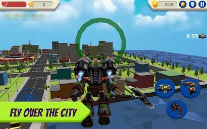 Robot Hero: City Simulator 3D