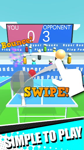 Android application HyperBounce PingPong 3D screenshort