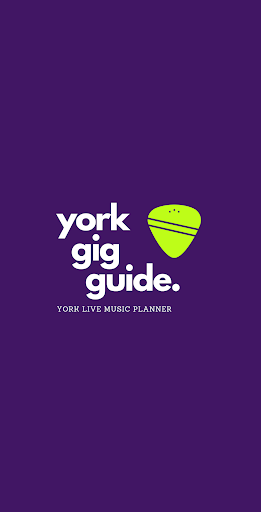 Android application York Gig Guide screenshort