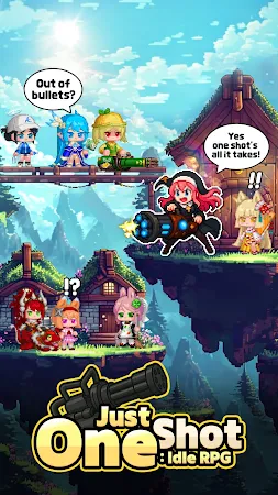 Game screenshot Just One Shot: Idle RPG mod apk