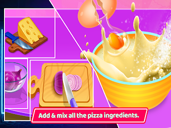 Pizza Maker Kitchen Game