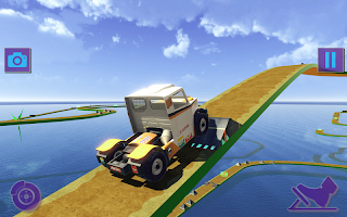 Ramp Stunt Desperate Idle Jeep - Screenshot 1