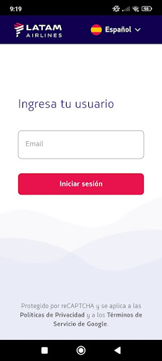 App screenshot