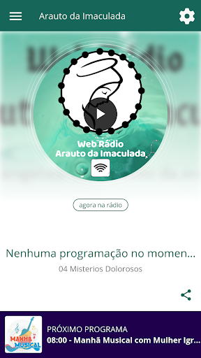 Android application Arauto da Imaculada screenshort