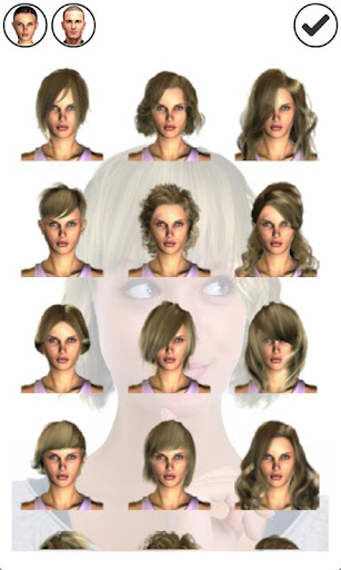 تطبيق Magic Mirror Demo, Hair styler برو1