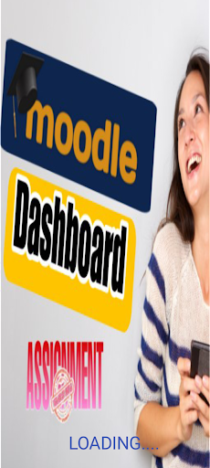 Android application Moodle Dashboard screenshort