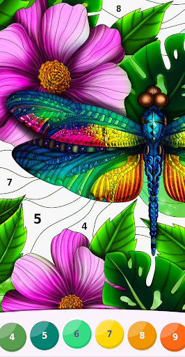 Relax Color - Paint by Number 1.0.9 screenshots 2