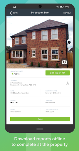 Android application InventoryBase screenshort