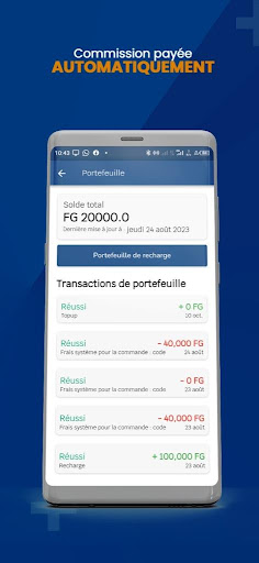 Soneya LIVREUR Screen 3