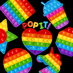 Cover Image of Download Wallpaper-Rainbow Pop It  APK