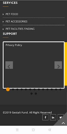 Android application Gestalt screenshort