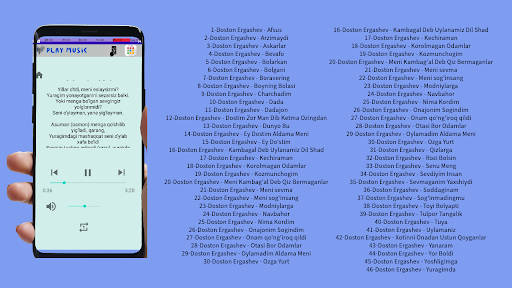 Doston Ergashev Qoshiqlar 2024 Screen 2