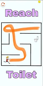 Toilet Maze Rush Puzzle