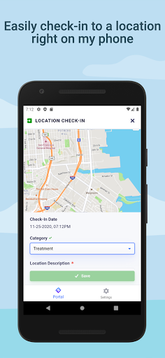 BEHAVE Portal Screen 3