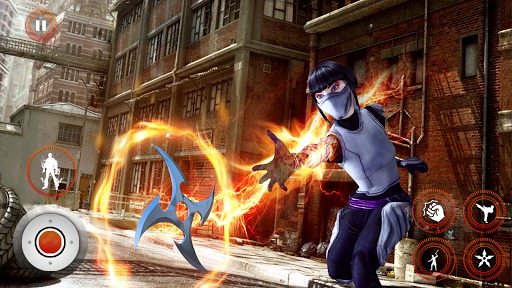 kungfu fight-Ninja karate king Screen 2