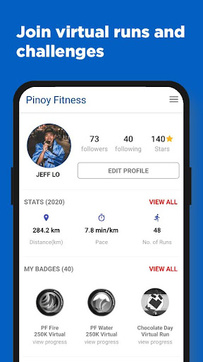 Android application Pinoy Fitness Atleta screenshort