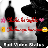 Sad Video Status icon