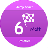 6th Grade Math Jump Start icon
