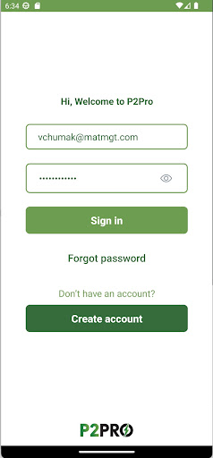 Android application Power Purchase screenshort