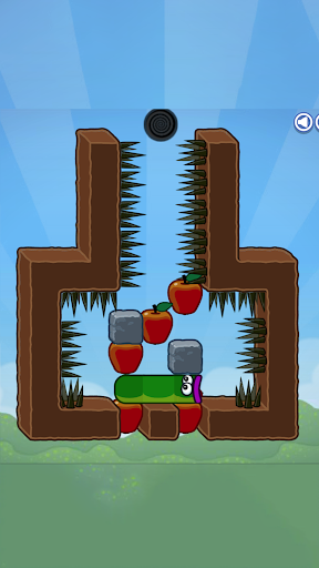 Hungry Worm Puzzle Screen 2